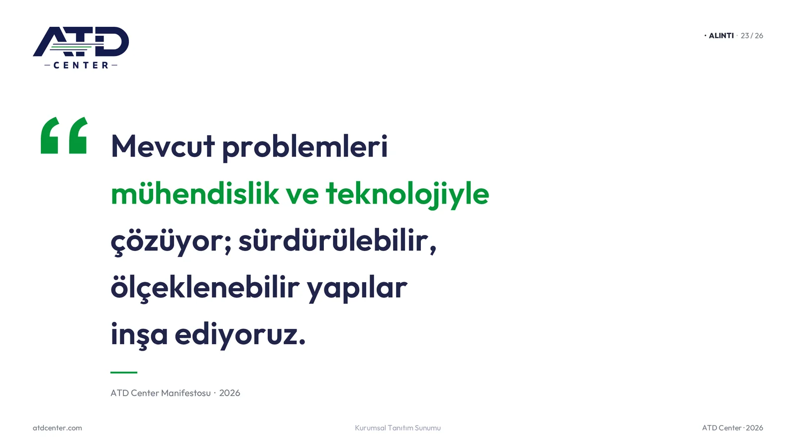 Atd Center Logo ve Kurumsal Kimlik · Kapsamlı Proje çalışması · görsel 6 · Şahan Design