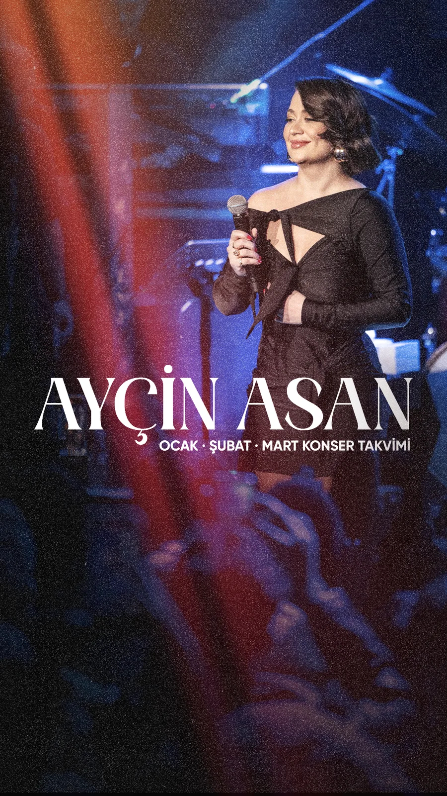 AYÇİN ASAN KONSER TAKVİMİ TASARIMI