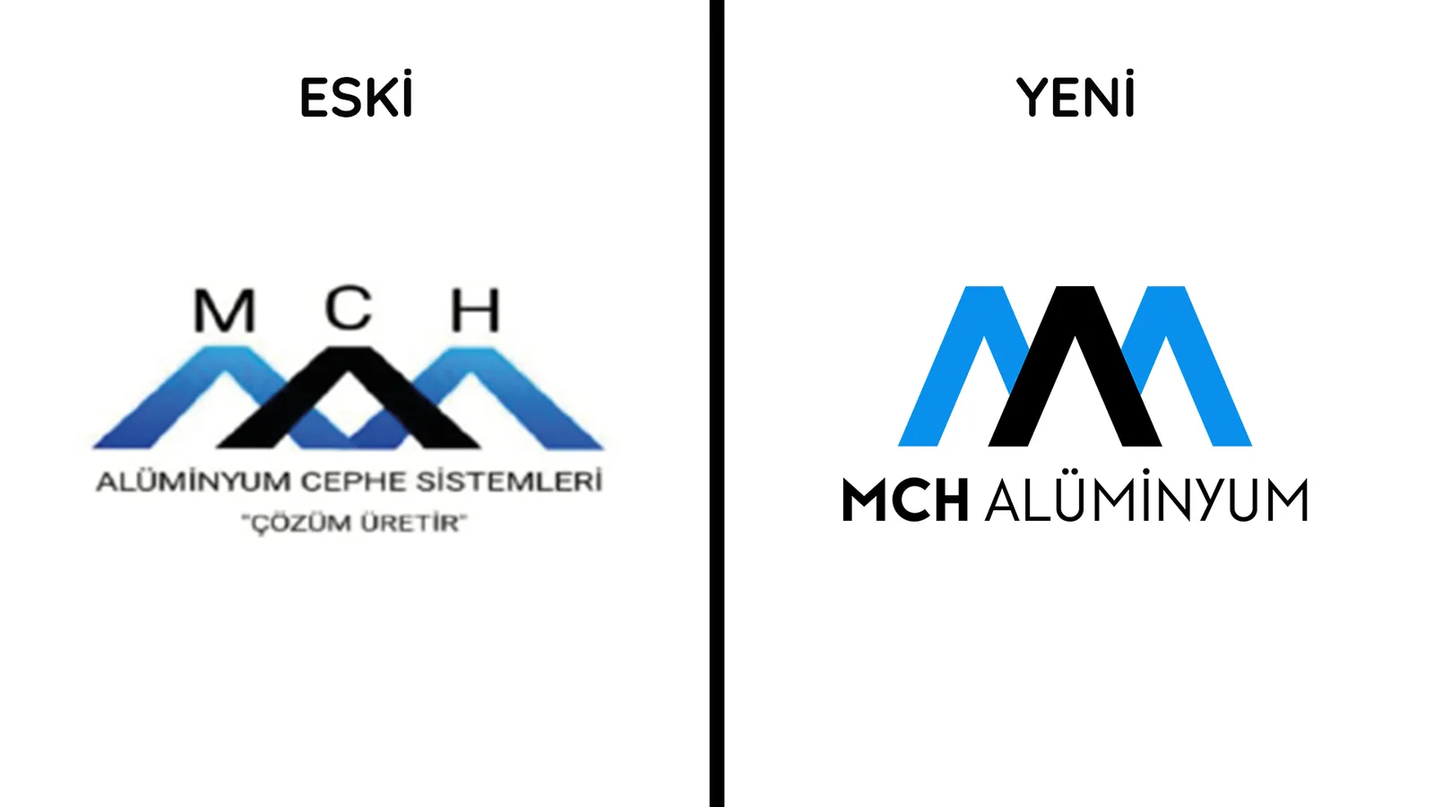 MCH ALÜMİNYUM LOGO YENİLEME & KATALOG TASARIMI