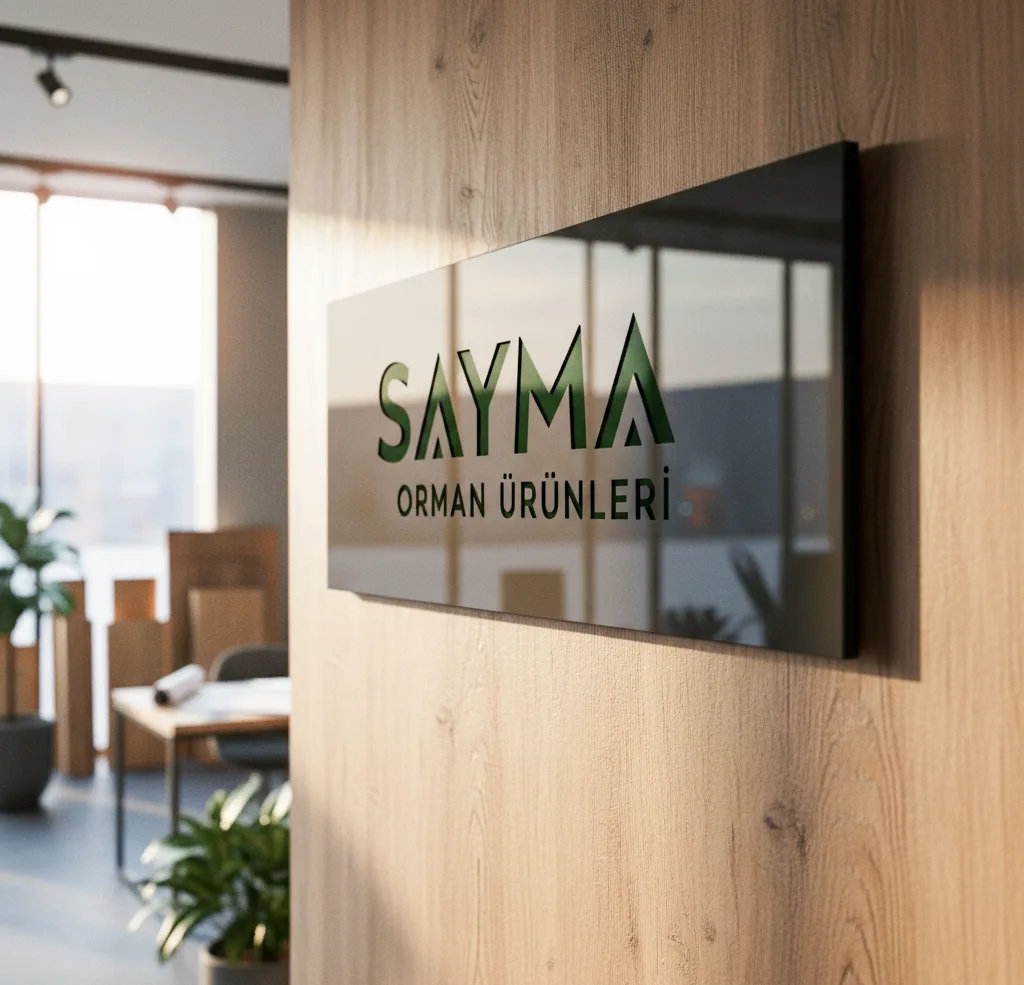 SAYMA ORMAN ÜRÜNLERİ LOGO TASARIMI