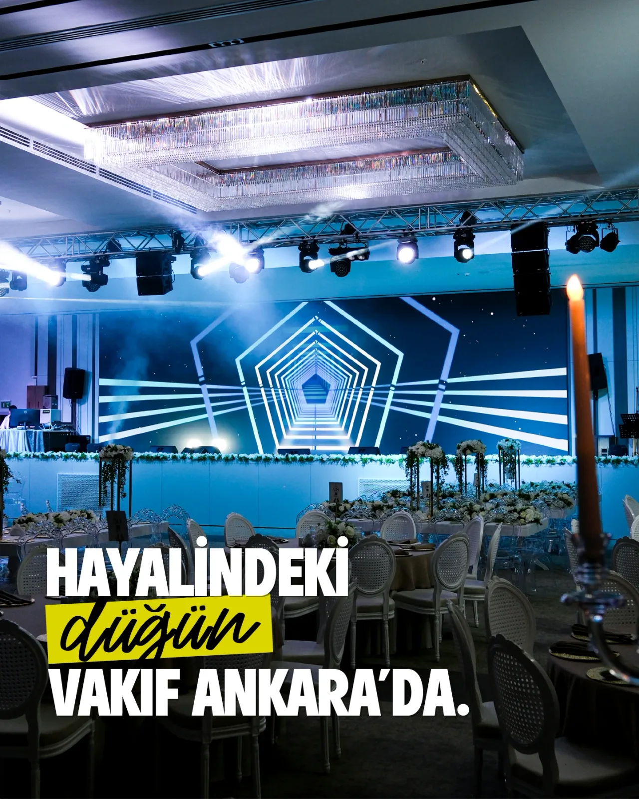 VAKIF ANKARA KONGRE MERKEZİ ÖZEL LANDING PAGE TASARIMI